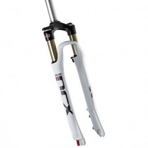 Вилка  SR SUNTOUR NRX D RL 75мм 700C/28,6/A-H пруж Disc біла Фото №1